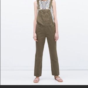 Zara Z1975 Special Edition Khaki Overalls sz. XS